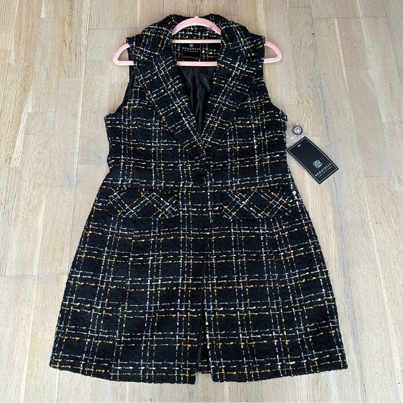 BNWT Tweed Suiting Vest M - Picture 5 of 13